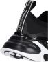 Dolce & Gabbana Zwarte Slip-On Sneakers met Ultralichte Zool en Stretch Mesh Design Black Dames - Thumbnail 4