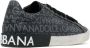 Dolce & Gabbana Donkergrijze en Lichtgrijze Portofino Sneakers Black Heren - Thumbnail 12
