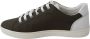 Dolce & Gabbana Witte en Groene Leren Low Top Sneakers Black - Thumbnail 7