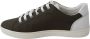 Dolce & Gabbana Witte en Groene Leren Low Top Sneakers Black Heren - Thumbnail 7