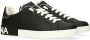 Dolce & Gabbana Portifino klassieke sneakers heren leer leer rubber 39.5 Zwart - Thumbnail 14