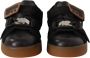 Dolce & Gabbana Zwarte Suède Sneakers Lage Top Casual - Thumbnail 8