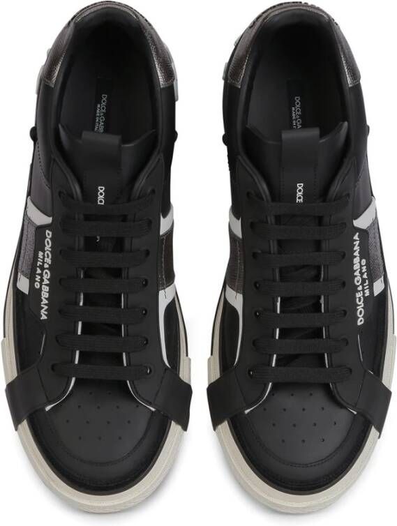 Dolce & Gabbana NS1 low-top sneakers Zwart - Foto 3