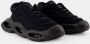Dolce & Gabbana Zwarte Wave Lace Up Sneakers Polyester Black Heren - Thumbnail 3