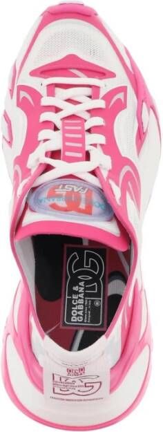 Dolce & Gabbana Snelle sneakers met DG-logo Multicolor Dames