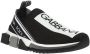 Dolce & Gabbana Sorrento Sportschoenen With Logo Zwart Dames - Thumbnail 2