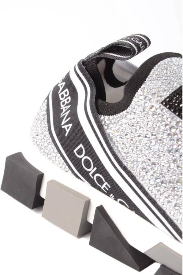 Dolce & Gabbana Sorrento Strass Sneakers voor vrouwen