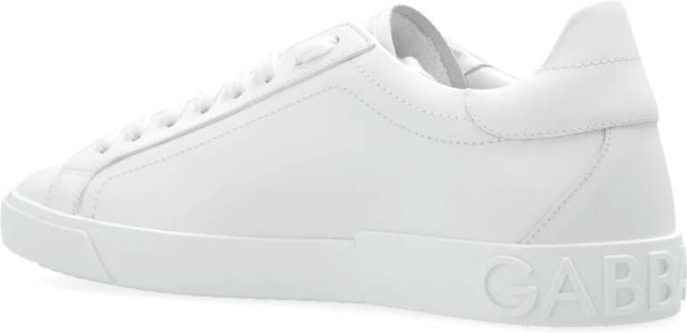 Dolce & Gabbana Sport schoenen Portofino Vintage White Heren