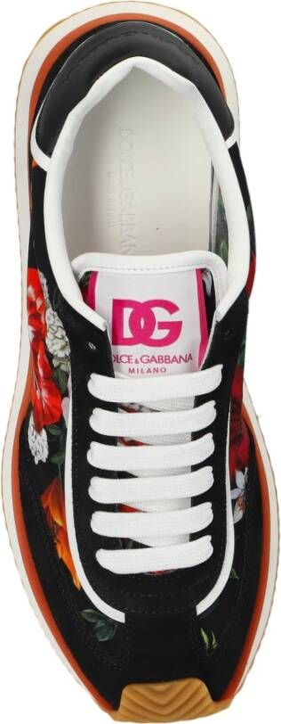 Dolce & Gabbana Sportschoenen met een bloemenmotief