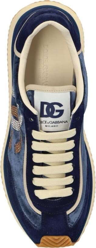 Dolce & Gabbana Sportschoenen met glinsterende applicaties