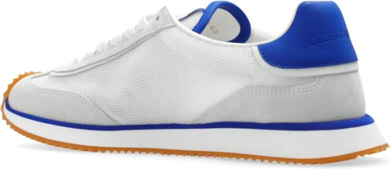 Dolce & Gabbana Sportschoenen met logo Gray Dames
