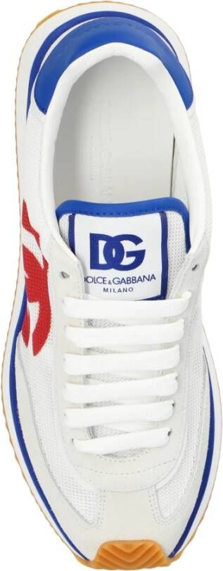 Dolce & Gabbana Sportschoenen met logo Gray Dames