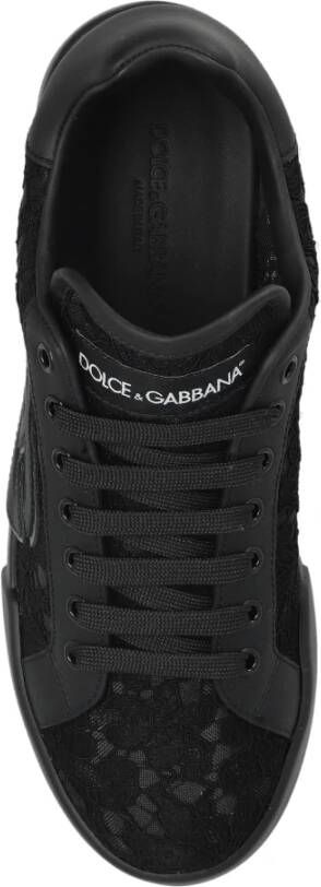 Dolce & Gabbana Sportschoenen met veterinzet