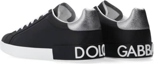 Dolce & Gabbana Sportschoenen 'Portofino' Zwart Heren