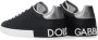 Dolce & Gabbana Portifino klassieke sneakers heren leer leer rubber 39.5 Zwart - Thumbnail 6