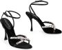Dolce & Gabbana Zwarte Sandalen voor Vrouwen Elegante Stijl Black Dames - Thumbnail 2