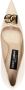 Dolce & Gabbana Beige Logo Décolleté Hoge Hakken Beige Dames - Thumbnail 4
