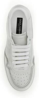 Dolce & Gabbana Stijlvolle Leren High-Top Sneakers