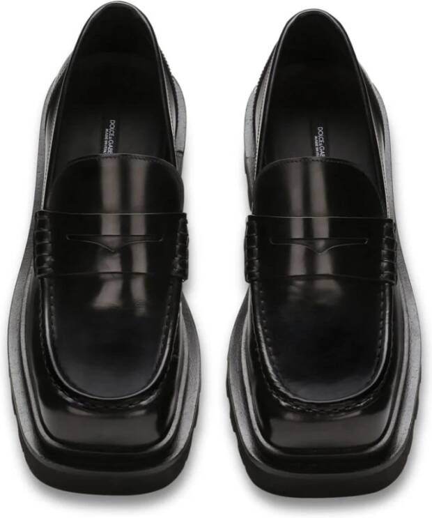 Dolce & Gabbana Stijlvolle Loafers voor Mannen