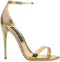 Dolce & Gabbana Stijlvolle Sandalen voor Mannen en Vrouwen Yellow Dames - Thumbnail 2