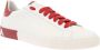 Dolce & Gabbana Witte Sneakers Portofino Lichtrood White Heren - Thumbnail 3