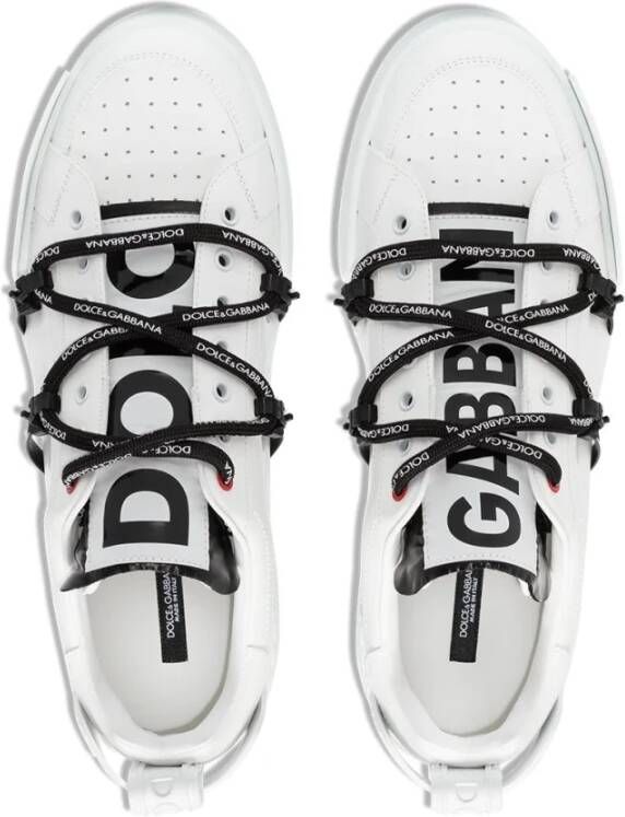 Dolce & Gabbana Stijlvolle Sneakers voor Heren White Heren