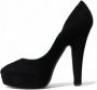 Dolce & Gabbana Stijlvolle Suede Platform Hakpumps Black Dames - Thumbnail 22