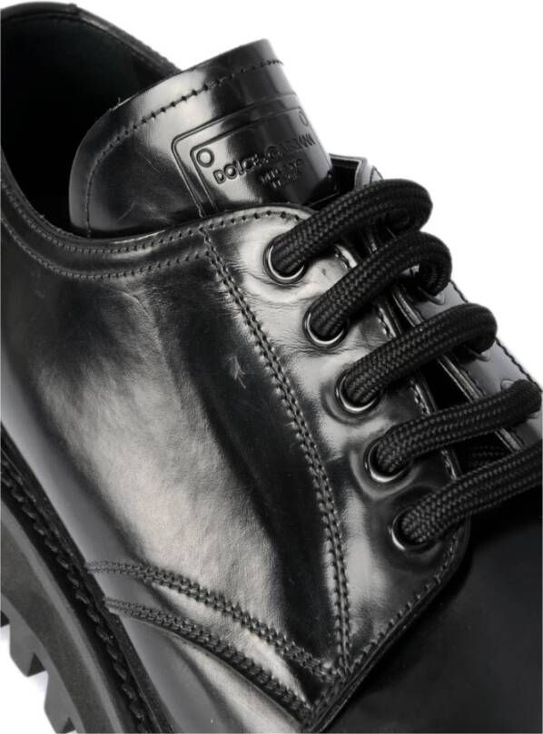 Dolce & Gabbana Stijlvolle Veterschoen voor Mannen