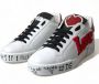 Dolce & Gabbana Stijlvolle Witte Portofino Leren Sneakers White Dames - Thumbnail 18