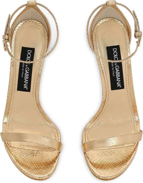 Dolce & Gabbana Stijlvolle Zomer Sandalen Cr1717A2F4887503