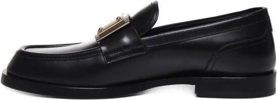 Dolce & Gabbana Stijlvolle zwarte platte schoenen Black Heren