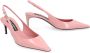 Dolce & Gabbana Stilet slingback pumps in kalfsleer Pink Dames - Thumbnail 2