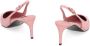 Dolce & Gabbana Stilet slingback pumps in kalfsleer Pink Dames - Thumbnail 3
