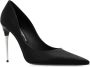 Dolce & Gabbana Elegante Zijde Blend Stiletto Hak Schoenen Black Dames - Thumbnail 9