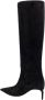 Dolce & Gabbana Suede Boot met DG Logo Hak Black Dames - Thumbnail 2