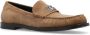 Dolce & Gabbana Beige Logo Loafers met Vierkante Neus Beige Heren - Thumbnail 16