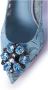 Dolce & Gabbana Taormina Jewels Laced Hakken Schoenen Blue Dames - Thumbnail 5