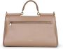 Dolce & Gabbana Taupe Leren Schoudertas met Hangslot - Thumbnail 2