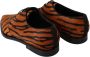 Dolce & Gabbana Oranje Tijgerpatroon Formele Brogue Schoenen Orange - Thumbnail 7