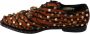 Dolce & Gabbana Prachtige Kristallen Geklede Schoenen In Dierenprint - Thumbnail 14