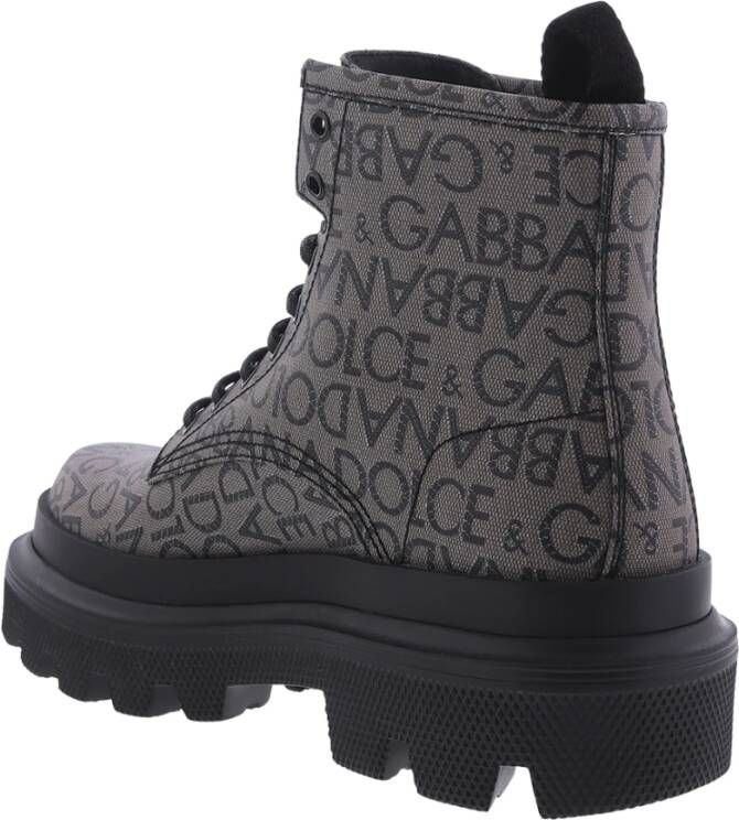 Dolce & Gabbana Trek Short Boots Bruin Heren