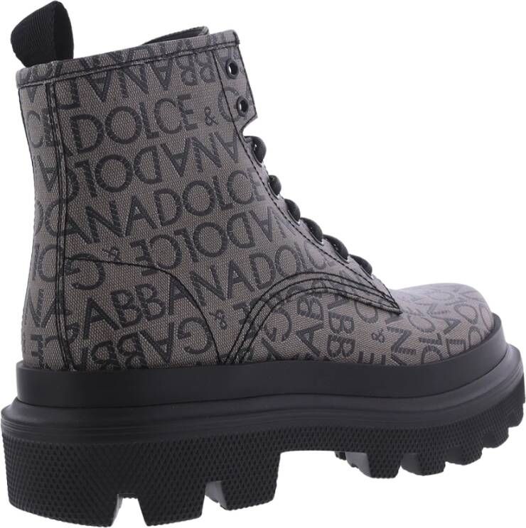 Dolce & Gabbana Trek Short Boots Bruin Heren