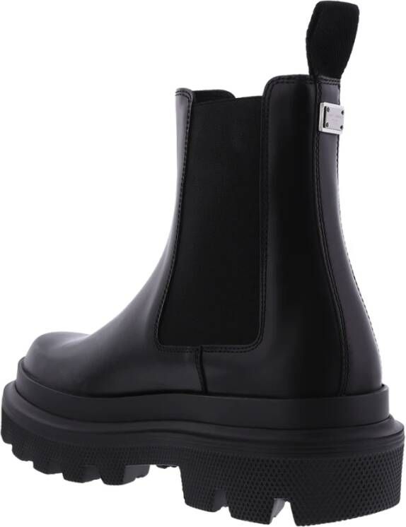 Dolce & Gabbana Trek Short Boots Zwart Heren