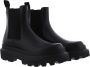 Dolce & Gabbana Chelsea Boots van geborsteld leer met iconische logo plaque Black Heren - Thumbnail 4