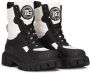 Dolce & Gabbana Trekking Boots Leren Binnenzool Rubberen Zool Black Dames - Thumbnail 2
