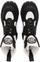 Dolce & Gabbana Trekking Boots Leren Binnenzool Rubberen Zool Black Dames - Thumbnail 4