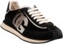 Dolce & Gabbana Velvet en suède kussen sneakers zwart ivoor Black Heren - Thumbnail 5