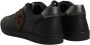 Dolce & Gabbana Versierde Hart Leren Sneakers - Thumbnail 2