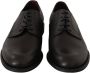 Dolce & Gabbana Zwarte Leren Veterschoenen voor Formele Gelegenheden Black Heren - Thumbnail 5