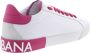 Dolce & Gabbana Portofino Sneakers Made in Italy 100% Leer White Dames - Thumbnail 3